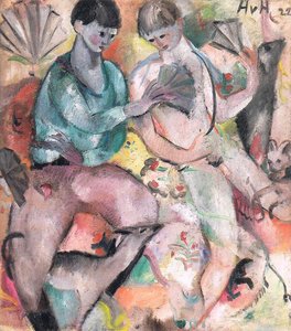 The Boys with the Fans by Helmut Kolle